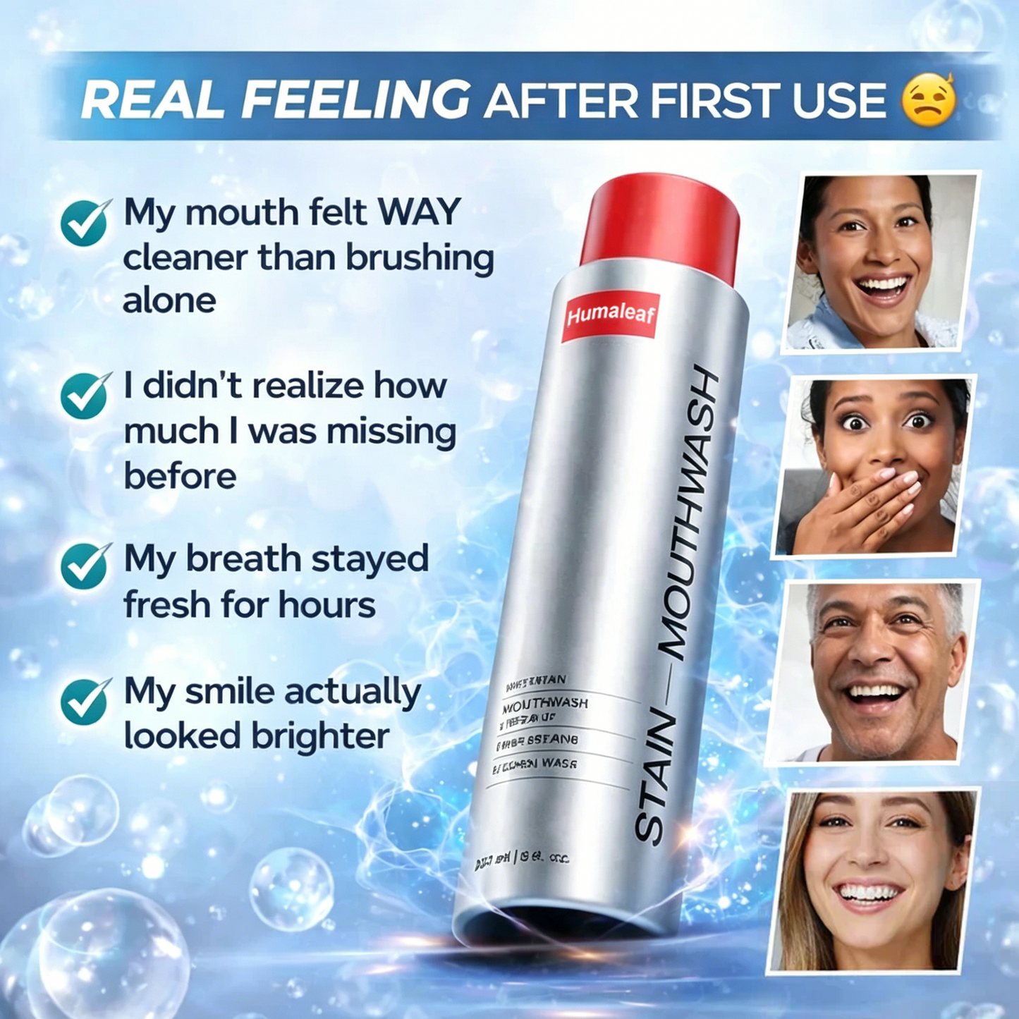 ✨ Humaleaf Mouthwash｜Not Just Fresher Breath — A Truly Deep Clean Feeling 🦷💜