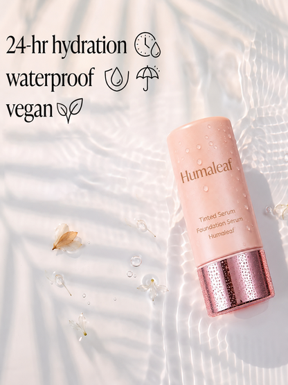 Humaleaf color-correcting tinted serum