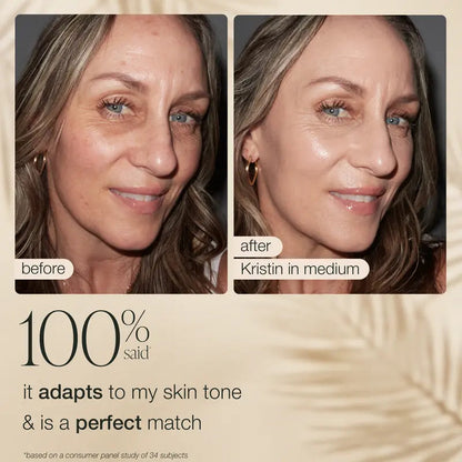 Humaleaf color-correcting tinted serum
