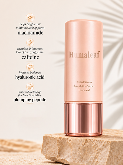 Humaleaf color-correcting tinted serum