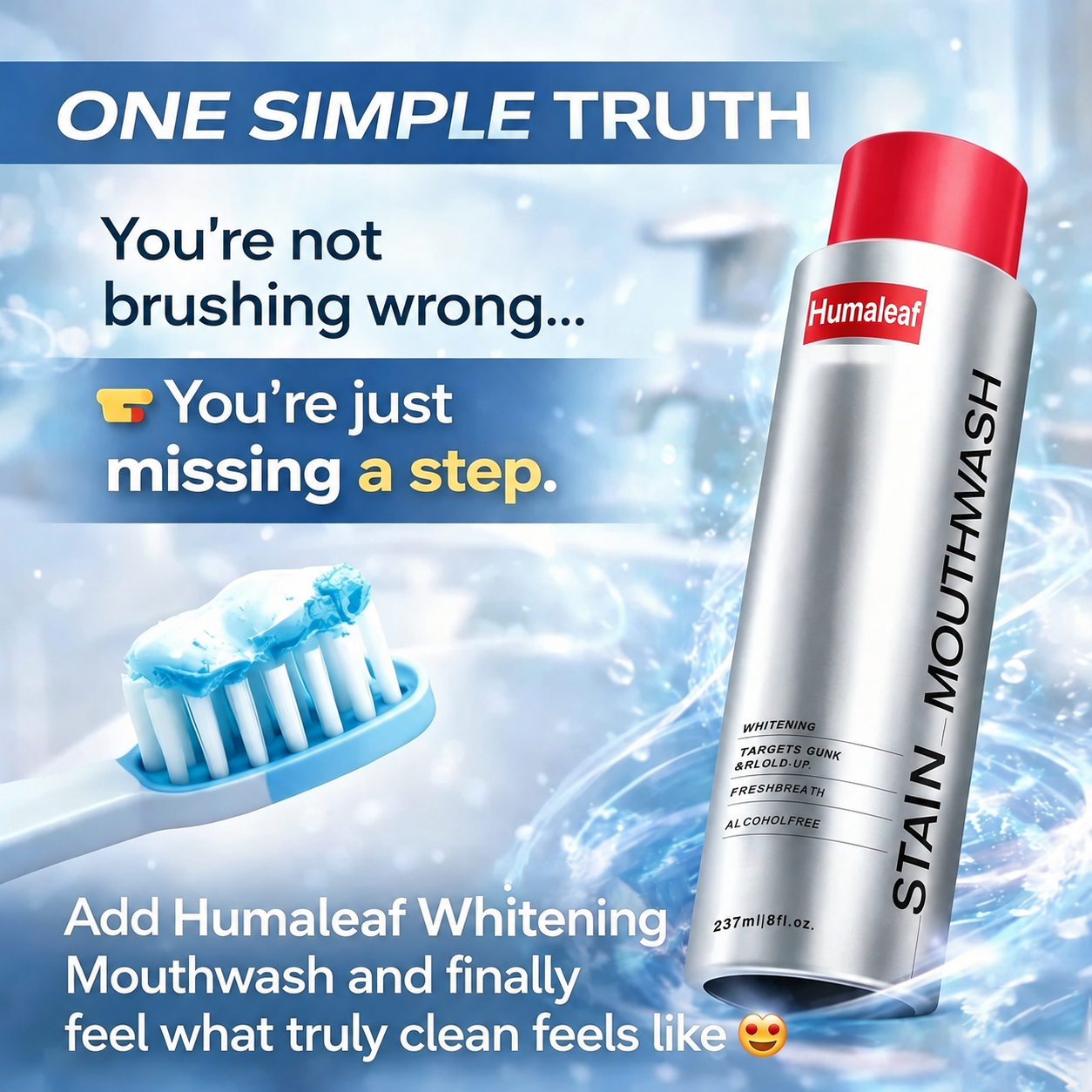 ✨ Humaleaf Mouthwash｜Not Just Fresher Breath — A Truly Deep Clean Feeling 🦷💜