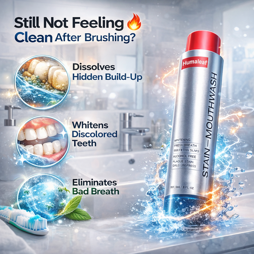 ✨ Humaleaf Mouthwash｜Not Just Fresher Breath — A Truly Deep Clean Feeling 🦷💜
