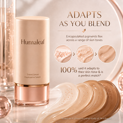 Humaleaf color-correcting tinted serum