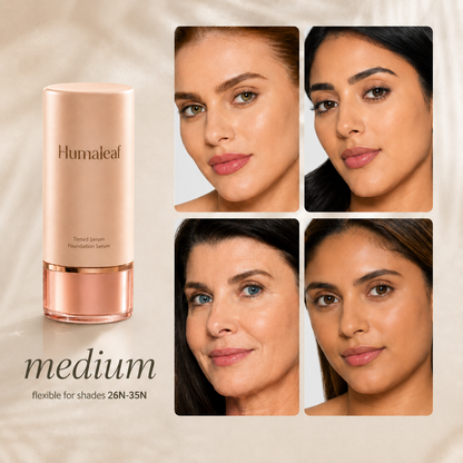 Humaleaf color-correcting tinted serum